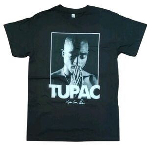 Y2K 2Pac Tupac Shakur Print Alstyle T-Shirt Size (M)